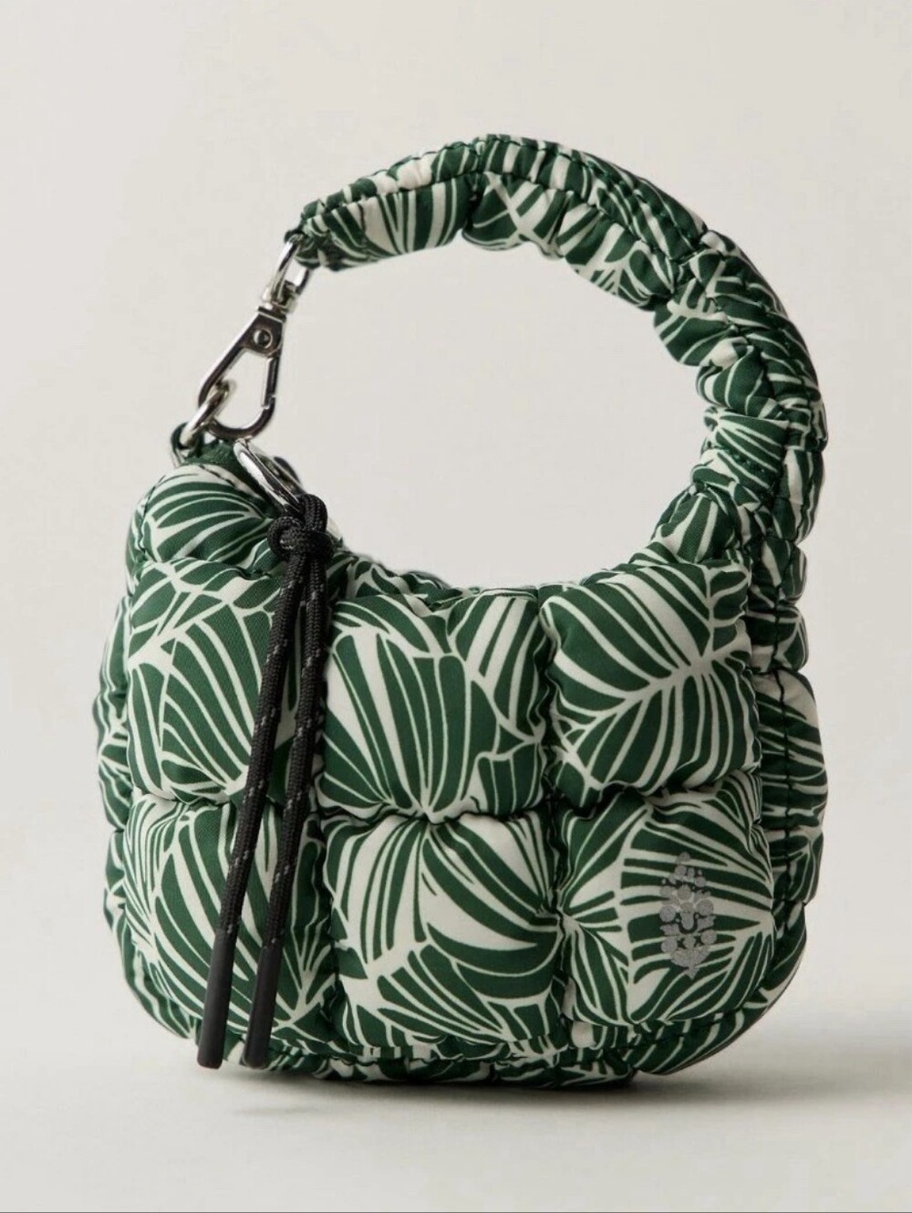 NWOT Free People Micro Quilted Printed Mini Case In Toucan Tropics